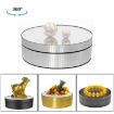 12cm 360 Degree Rotating Turntable Mirror Electric Display Stand - 1