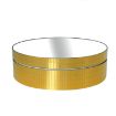12cm 360 Degree Rotating Turntable Mirror Electric Display Stand - Gold - 2