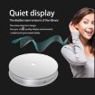 20cm Electric Rotating Turntable Display Stand LED Light - White - 5