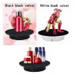 20cm USB Electric Rotating Turntable Display Stand - Black Base Black Velvet - 6