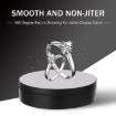 13.8cm USB Charging Smart 360 Degree Rotating Turntable Display Stand - White - 9
