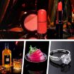 PULUZ 40cm Acrylic Reflective Display Table Background Board - Black - 6
