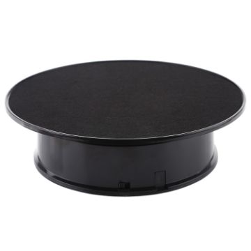 20cm Electric Rotating Turntable Display Stand, 360 Degree, Load 1.5kg - 1