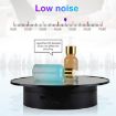 25cm USB Power Rotating Display Stand Turntable - Golden Mirror - 5