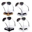 360 Degree Rotating Turntable Glasses Display Stand - Gold - 2