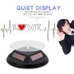 12cm Solar Rotating Display Stand Turntable - Black - 5