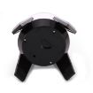 High-Footed UFO Solar 9cm 360 Rotating Display Stand - White Blue Light - 4