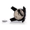 High-Footed UFO Solar 9cm 360 Rotating Display Stand - White Blue Light - 5