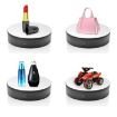 Adjustable Speed Rotating Display Stand Turntable (Black Velvet) - 2