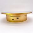 20cm Mirror Two-way Turntable Display Stand - Gold - 5