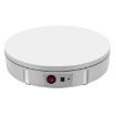 22cm Electric Rotating Display Stand Turntable, Load 50kg, AU Plug - 2