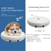 25cm LED Light Electric Rotating Display Stand Turntable - Black - 4
