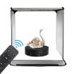 14.6cm Remote Mirror USB Electric Rotating Turntable Display Stand - 5