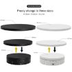 Remote Electric Rotating Display Stand Turntable - Black - 2