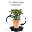 Remote Electric Rotating Display Stand Turntable - Black - 3