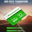 MICRODATA 64GB U3 Green and White TF Memory Card - 8