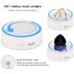 PULUZ 15cm USB Electric Rotating Turntable Display Stand White - 5