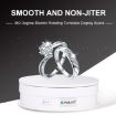 PULUZ 15cm USB Electric Rotating Turntable Display Stand White - 9