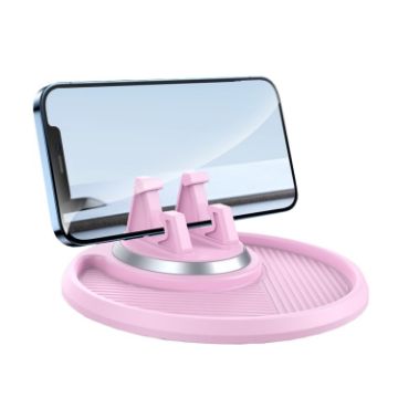 Car Dashboard Navigation Phone Holder Pink - 1