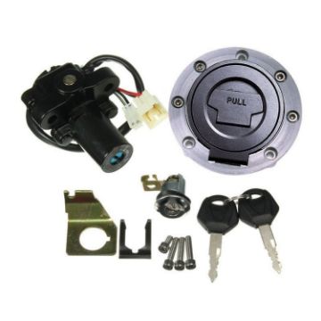Yamaha R1 1992-2013 Fuel Tank Cap Electric Door Lock Assembly - 1