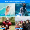 Waterproof 48MP HD Dual Screen Camera - Blue - 9