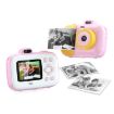 2.4-Inch Kids Thermal Printing Camera, Color: Pink - Includes Printing Paper - 2