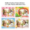 2.4-Inch Kids Thermal Printing Camera, Color: Pink - Includes Printing Paper - 8