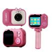 Kids Digital Camera 2.4" IPS Screen 48MP Dual Lens Mini Video Camera Pink Bunny - 2
