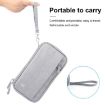 HAWEEL Clutch Bag Passport Wallet Grey - 8