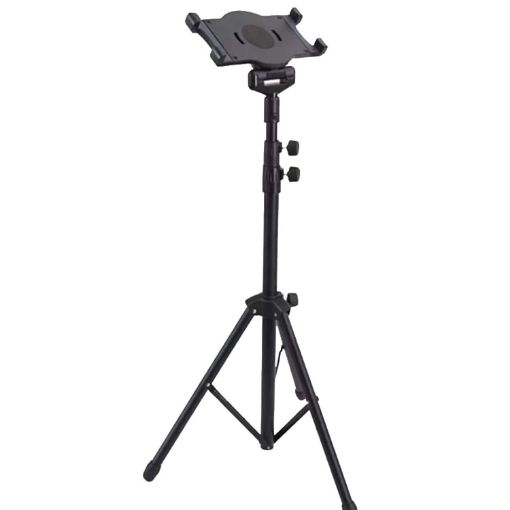 Portable Tablet Tripod Stand - Adjustable & Lightweight - 1