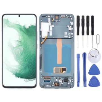 Samsung Galaxy S22+ 5G LCD Screen Digitizer Assembly with Frame - 1