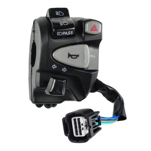 Honda Click150i Left Handlebar Turn Signal Switch (Black) - 1