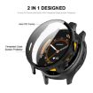 Garmin Venu 3S Watch Case + Tempered Glass Film - Black - 3