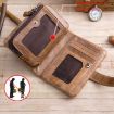 BULL CAPTAIN 01 RFID Anti-theft Cowhide Men Wallet (Coffee) - 6
