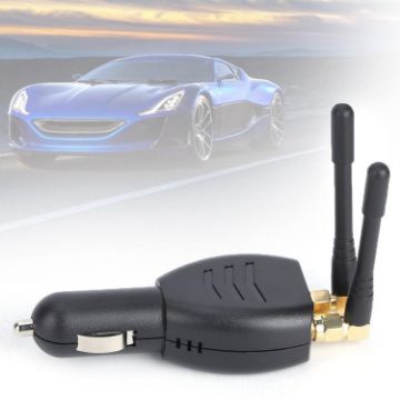 Car GPS Jammer - 12~24V Cigarette Lighter Double Head - 1