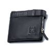 BULL CAPTAIN Anti-theft Leather Wallet - Black - 1