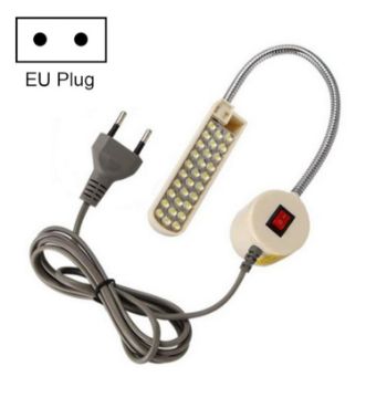 5W 30 LEDs Industrial Lighting Work Light Sewing Machine Light EU Plug - 1