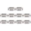 Charging Port Connector for iPad Air 2 - 10 PCS (White) - 1