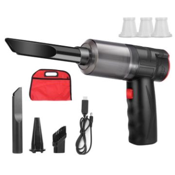 Small Car Vacuum Cleaner Dual-Purpose Charging Model 16000pa - 1
