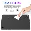 Samsung Galaxy Tab A9+ Liquid Silicone Shockproof Tablet Case - Black - 5