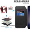 Samsung Galaxy S24+ 5G MagSafe Magnetic RFID Anti-theft Leather Phone Case - 3