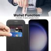 Samsung Galaxy S24+ 5G MagSafe Magnetic RFID Anti-theft Leather Phone Case - 5