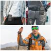 HAWEEL 4.7" Nylon Phone Belt Clip Carrying Pouch - Black - 6