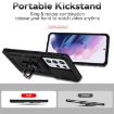 Samsung Galaxy S21 Ultra 5G Sliding Camshield Holder Phone Case - Black - 2