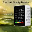 ZN-2COWT 6 In 1 PM2.5 Infrared Sensor CO2 Formaldehyde TVOC Detector - 6