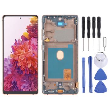 Samsung Galaxy S20 FE SM-G780F OLED LCD Screen Digitizer Assembly (Gold) - 1