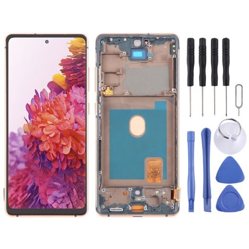 Samsung Galaxy S20 FE SM-G780F OLED LCD Screen Digitizer Assembly (Gold) - 1