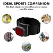 Black Outdoor Sports Wrist Band Phone Holder - Running Fitness Strap - 5