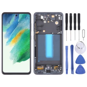 Samsung Galaxy S21 FE 5G OLED LCD Screen Digitizer Assembly (Black) - 1