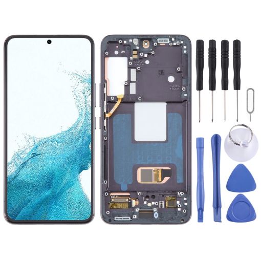 Samsung Galaxy S22 5G OLED LCD Screen Digitizer Assembly (Black) - 1